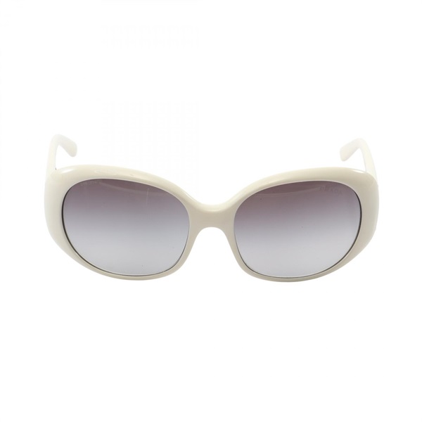 Pradaサングラス　ベージュホワイト Prada frame White and lenses Grey with 18) - (54 S A07SF PR 小物