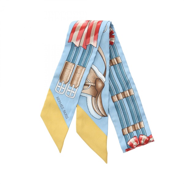 エルメス　ツイリー　新品　HERMES エルメス(HERMES)エルメス ツイリー JUMPING スカーフ 衣料品