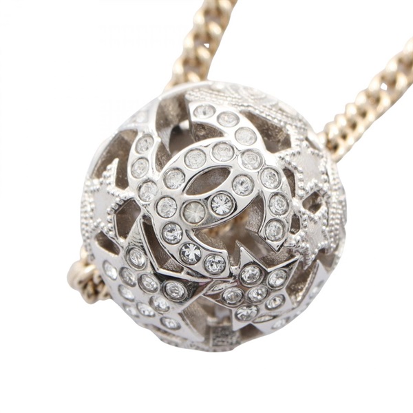 シャネル　ネックレス　スター CHANEL シャネル スターモチーフ ネックレス ラインストーン CC