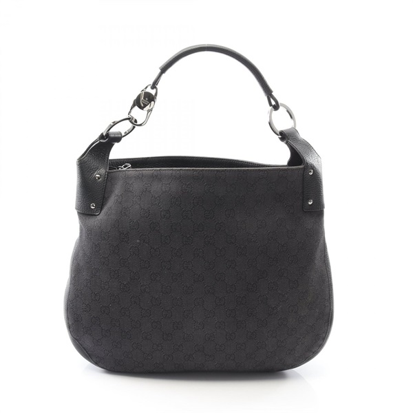 Gucci GGキャンバス ショルダーバッグ GUCCCI グッチ 92646 GGキャンバス ブラック 黒 ショルダー
