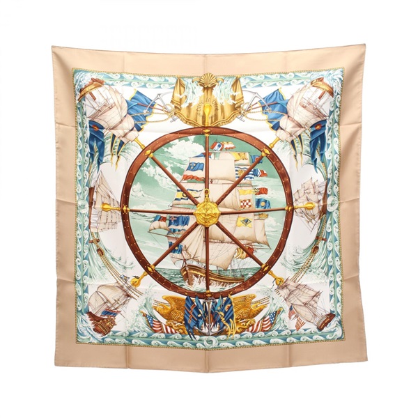 エルメス(HERMES)エルメス カレ90 VIVE LE VENT スカーフ 衣料品