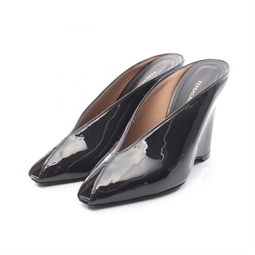 サルヴァトーレフェラガモ オープントゥ パンプス 靴 レディース