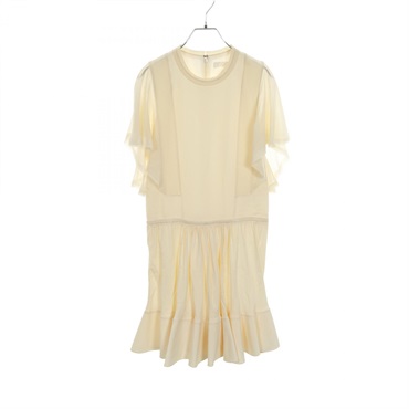 クロエ シルクシフォンスリーブ ワンピース 衣料品 トップス レディース