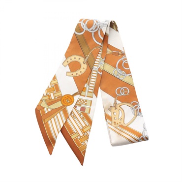 エルメス ツイリー Coup de Fouet au Bloc 鞭 ブロック スカーフ ユニ