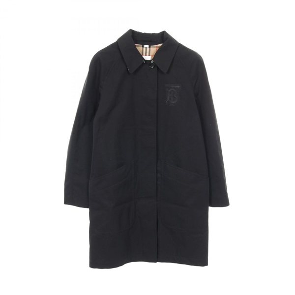 バーバリー TBロゴ刺繍 ステンカラーコート 衣料品 アウター レディース