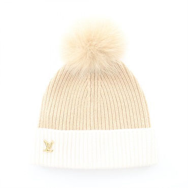 ルイ・ヴィトン LV コールド スパーク ニットキャップ 帽子 レディース M79396