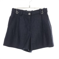 CHANEL ココマーク ショートパンツ 42 ブラック 黒 レディース シャネル(CHANEL)シャネル ココマークボタン ショート パンツ 衣料品