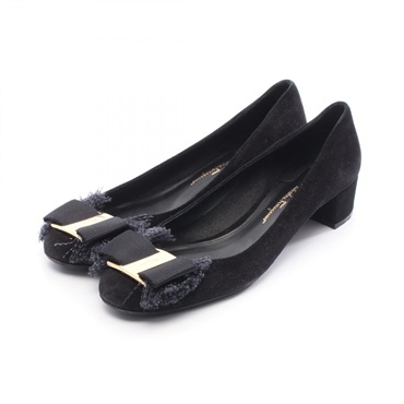 サルヴァトーレフェラガモ ヴァラリボン パンプス 靴 レディース