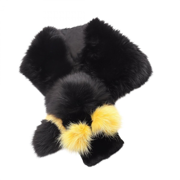 フェンディ Gold Edition モンスター マフラー 衣料品 レディース