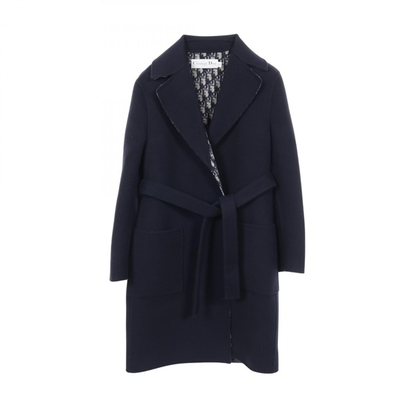 ディオール ディオールオブリーク ダブルフェイス ラップコート その他コート 衣料品 アウター レディース