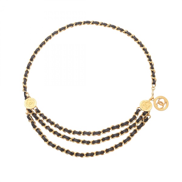 シャネル ココマーク チェーンベルト ベルト 衣料品 レディース