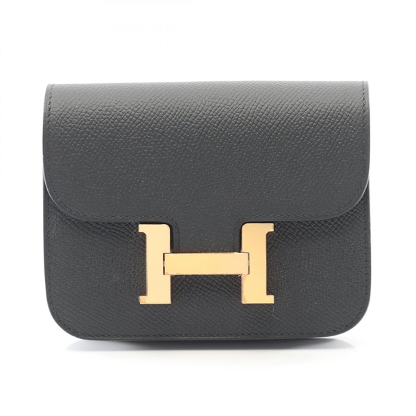 エルメス コンスタンス スリム 二つ折り財布 財布 レディース