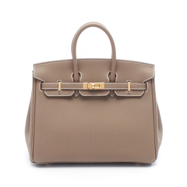 エルメス バーキン25 エトゥープ ハンドバッグ バッグ レディース