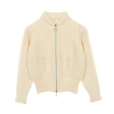 エルメス ジップアップ ニット 衣料品 トップス レディース