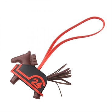 エルメス ロデオPM ロベオクール テール ルージュラデュー チャーム アクセサリー レディース