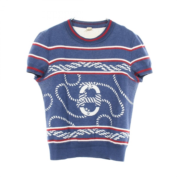 エルメス カノエ シェーヌダンクル ニット 衣料品 トップス レディース