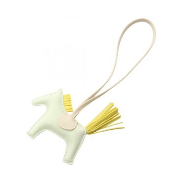 エルメス ロデオPM ヴェールフィズ ライム クレ チャーム アクセサリー レディース