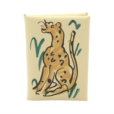 エルメス カルヴィデュオ スプリング パンサー ジョーヌミルトン コインケース 財布 レディース