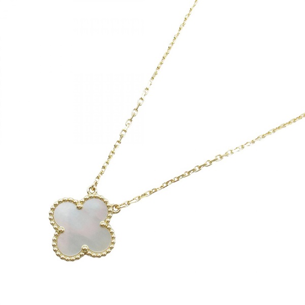 ヴァンクリーフ＆アーペル ヴィンテージアルハンブラ ネックレス マザーオブパール ネックレス ジュエリー レディース VCARA45900