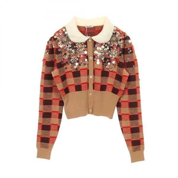 ミュウ ミュウ(Miu Miu)ミュウ ミュウ ニット 衣料品 トップス  