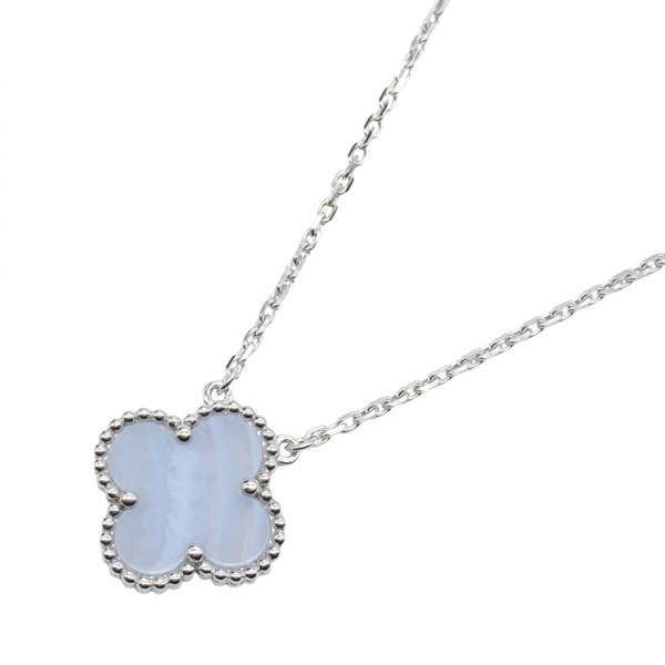 ヴァンクリーフ＆アーペル ヴィンテージアルハンブラ カルセドニー ネックレス ジュエリー レディース VCARD34900