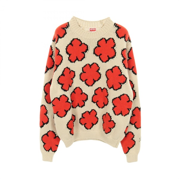 ケンゾー Boke Flower プルオーバー ニット 衣料品 トップス メンズ