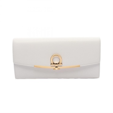 サルヴァトーレフェラガモ ガンチーニ 二つ折り長財布 財布 レディース