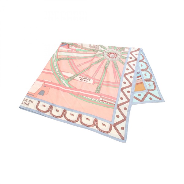 エルメス カレジェアン カレ140 BALADE EN BERLINE スカーフ 衣料品 レディース