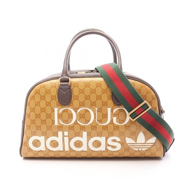 グッチ GUCCI × adidas ミディアム ダッフルバッグ ハンドバッグ バッグ レディース 702400
