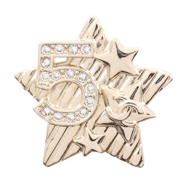 シャネル No.5 ココマーク スター ブローチ アクセサリー レディース