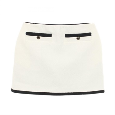 グッチ インターロッキングGボタン スカート 衣料品  ボトムス レディース