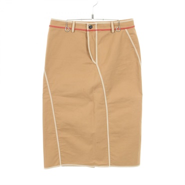 フェンディ ロゴ刺繍ミディ スカート 衣料品  ボトムス レディース FQ7663AUJR