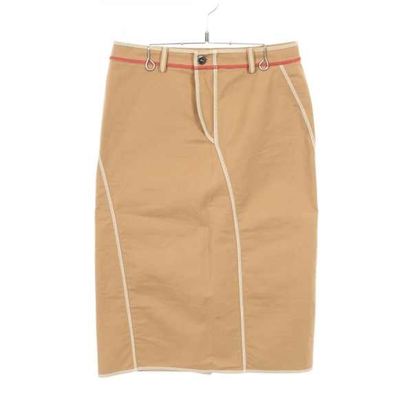 フェンディ ロゴ刺繍ミディ スカート 衣料品  ボトムス レディース FQ7663AUJR