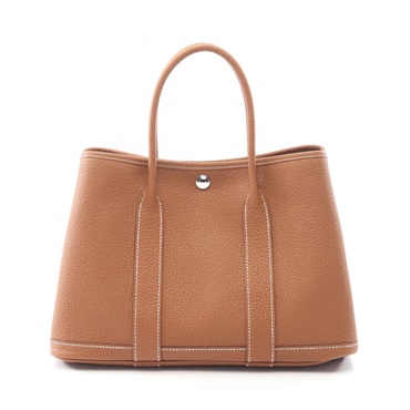 エルメス ガーデンパーティTPM ゴールド トートバッグ バッグ レディース