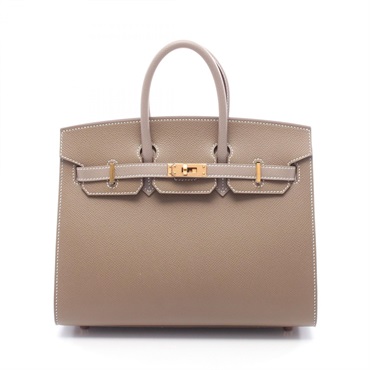 エルメス バーキン25 セリエ エトゥープ トゥルティエールグレー ハンドバッグ バッグ レディース