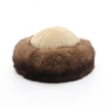 エルメス ファー その他帽子 帽子 レディース