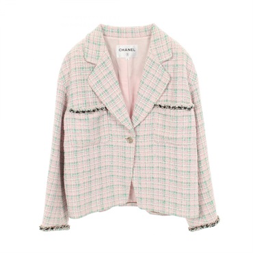 シャネル ココマークボタン ツイード その他ジャケット 衣料品 アウター レディース P70531V61850
