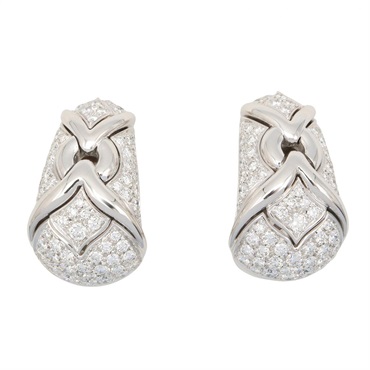 ブルガリ パヴェダイヤ イヤリング イヤリング ジュエリー レディース