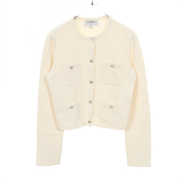 シャネル ココマークシェルボタン ニットジャケット カーディガン 衣料品 トップス レディース P79207K11420