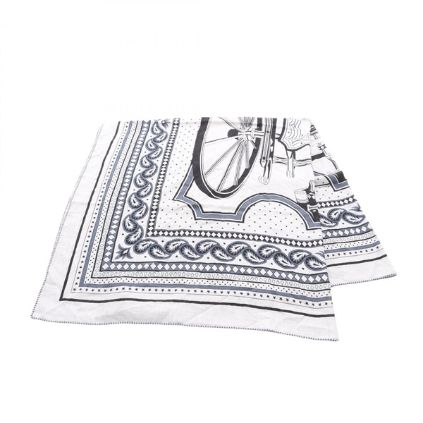 エルメス カレジェアン カレ140 四輪馬車の車輪 スカーフ 衣料品 レディース