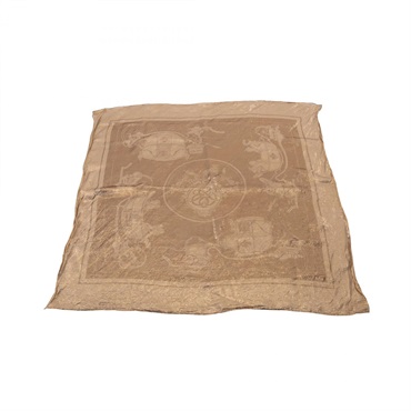 エルメス カレ70 Exlibris スカーフ 衣料品 レディース