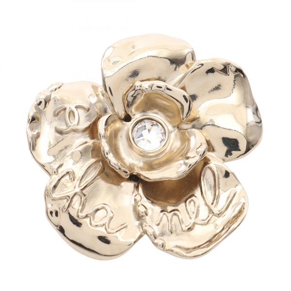 シャネル カメリヤ ブローチ アクセサリー レディース