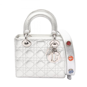 ディオール LADY DIOR MY ABCDIOR レディディオール カナージュ ハンドバッグ バッグ レディース