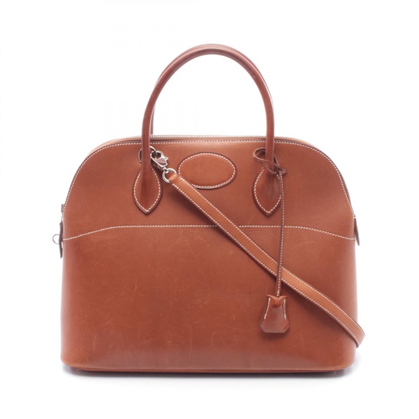 エルメス ボリード37 ノアゼット ハンドバッグ バッグ レディース