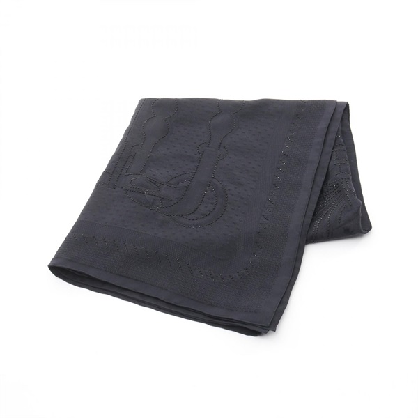 エルメス コーチング ペルル ブルーノワール ポンチョ ストール 衣料品 レディース