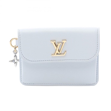 ルイ・ヴィトン ポルト カルト レクト ヴェルソ LV ブルーム アズールブルー コインケース 財布 レディース M14614