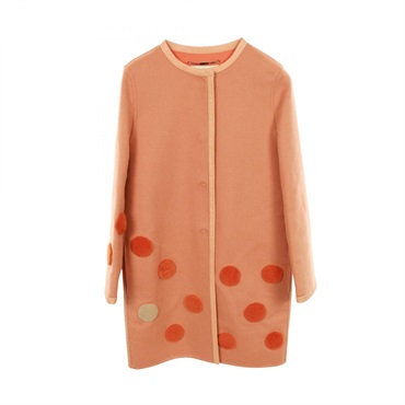 フェンディ ノーカラー その他コート 衣料品 アウター レディース FF7909