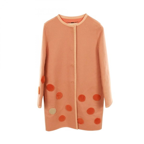 フェンディ ノーカラー その他コート 衣料品 アウター レディース FF7909