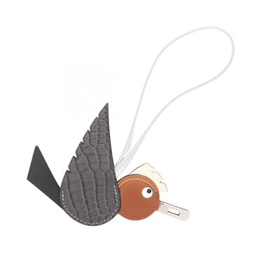 エルメス バーディ フォーブ クレ ブルーブリュム チャーム アクセサリー レディース