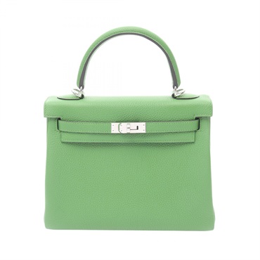 エルメス ケリー25 ヴェールユッカ ハンドバッグ バッグ レディース